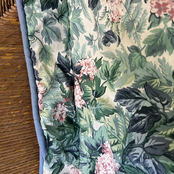 Laura Ashley Vintage❤️ Ashbourne ❤️ Hydrangea Floral Pillow Sham - Picture 3 of 7